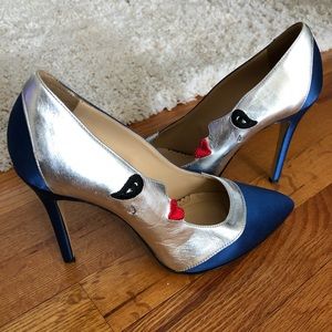 Charlotte Olympia Satin 4 inch heel